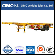 40ft Cimc Skeletal Semi Trailer for Sale